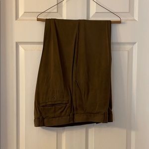 Mens tommy Bahamas dress pants olive green